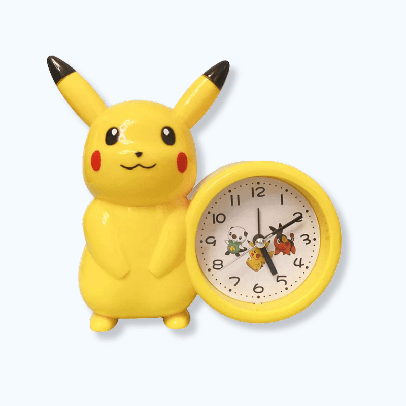 Réveil Pokémon Pikachu et Sacha Allant au Combat - Boutique Pokemon