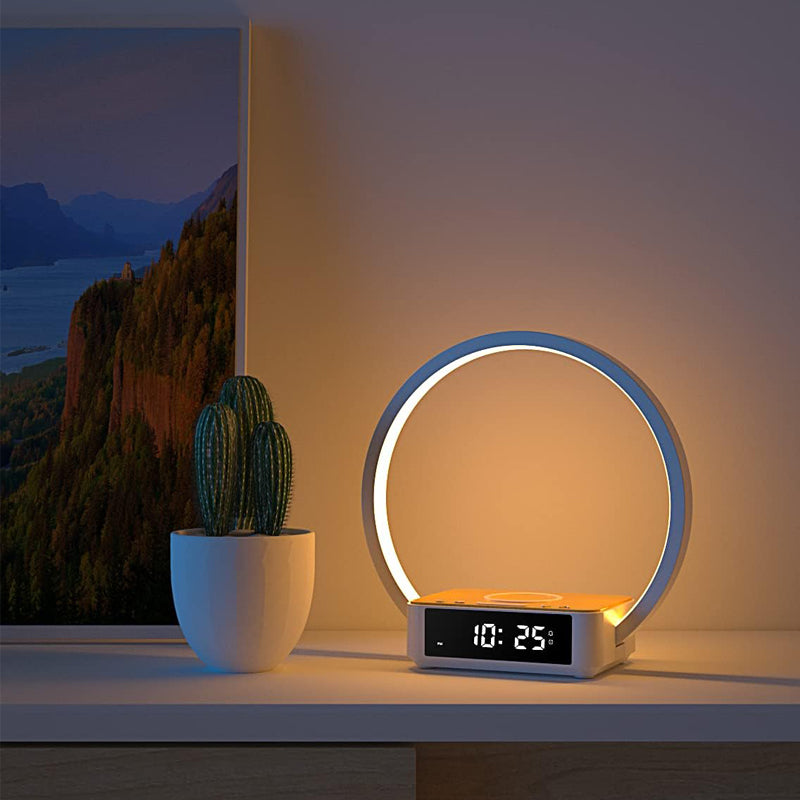 Réveil chargeur induction design