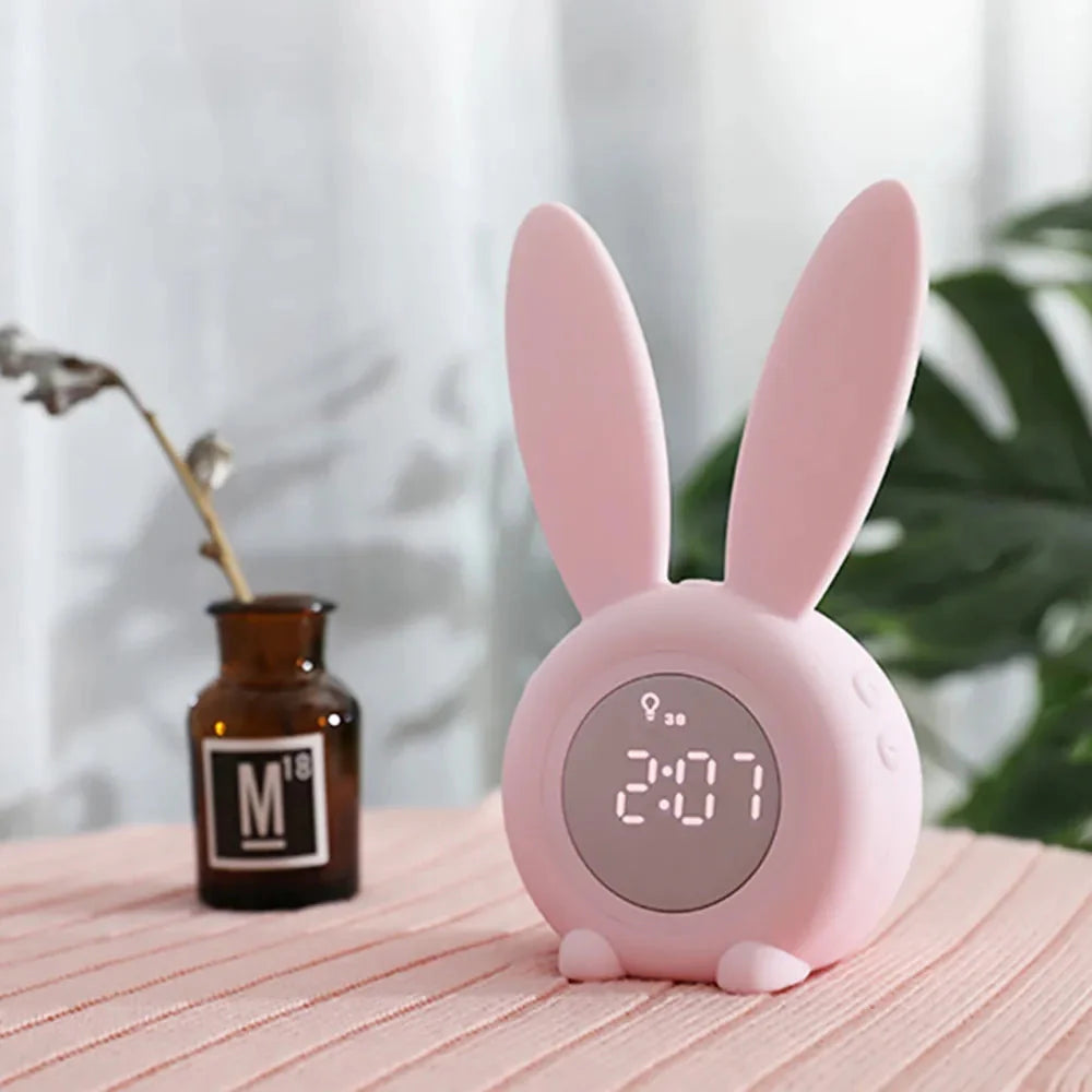 Réveil fille ado lapin