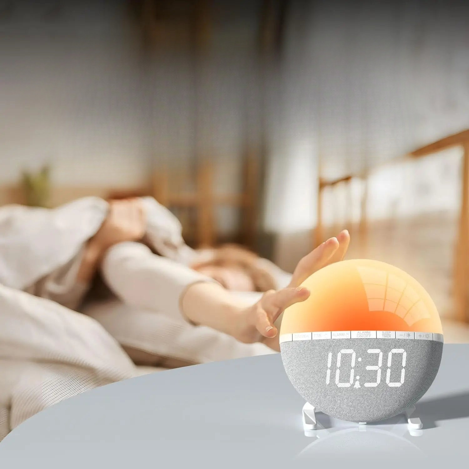 Réveil lumineux aube