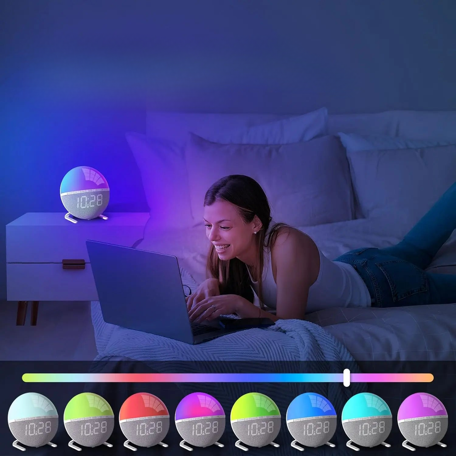 Réveil lumineux aube