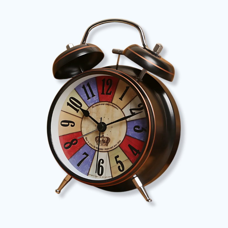 Réveil vintage double cloches