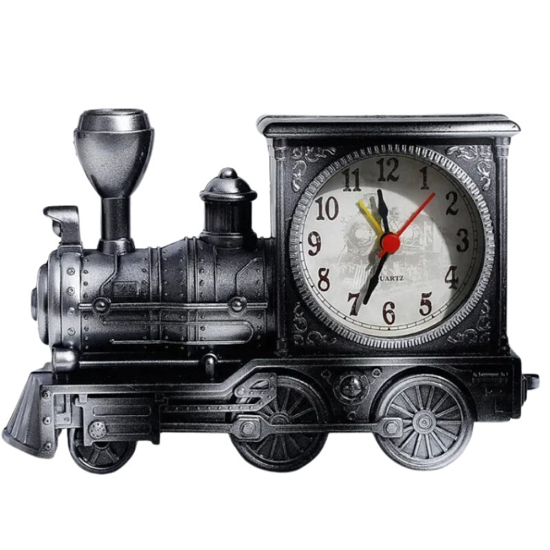 Réveil vintage train