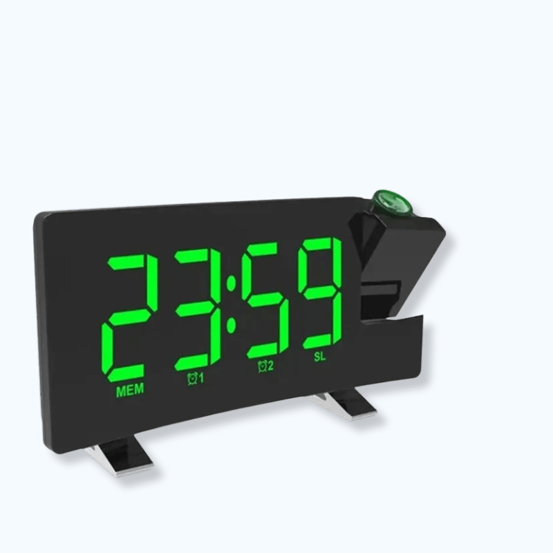 Radio réveil projecteur USB