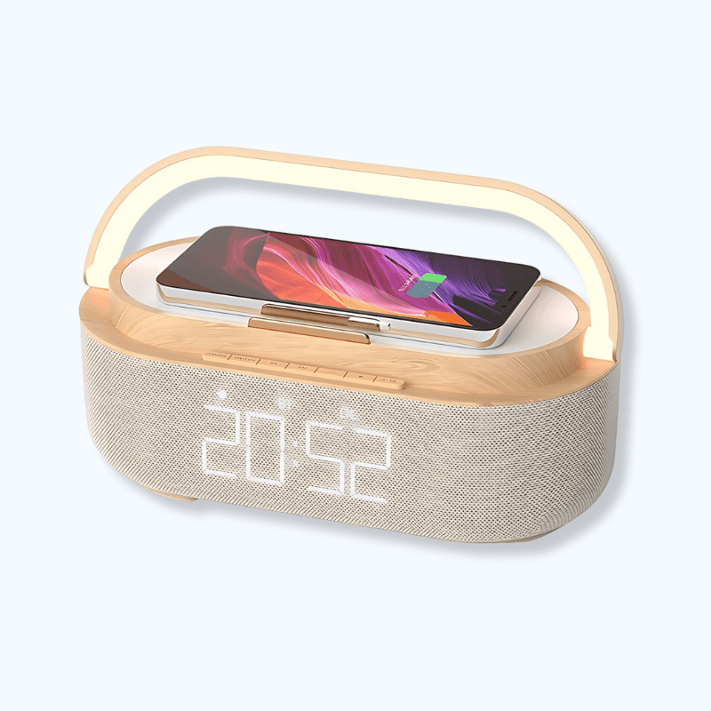 Radio réveil connecté lumière