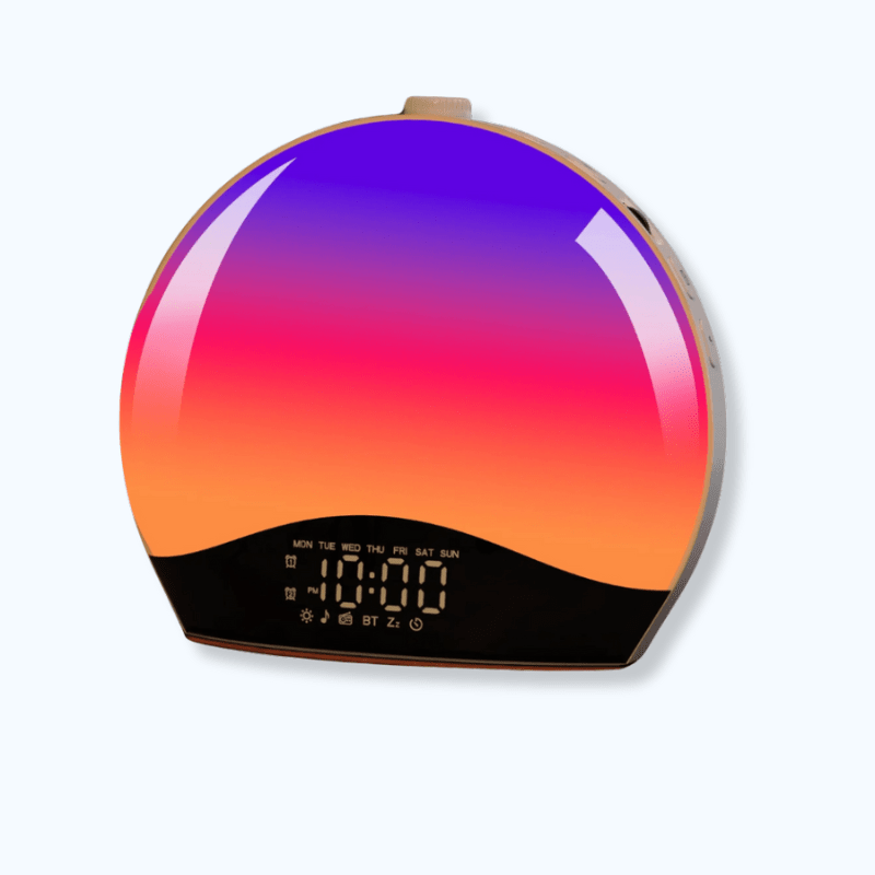 Radio réveil connecté lumineux