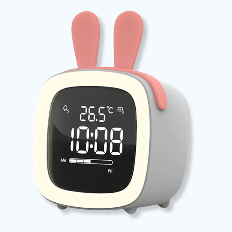 Réveil veilleuse lapin