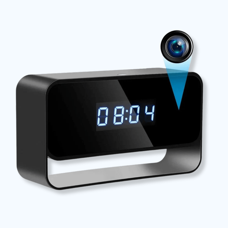 Réveil caméra espion avec vision nocturne