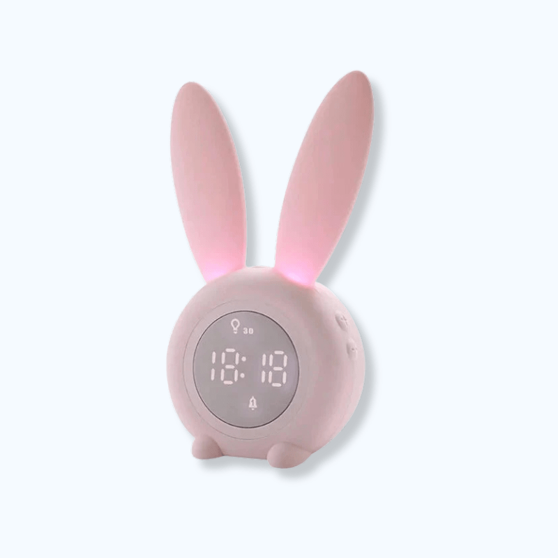 Réveil fille ado lapin