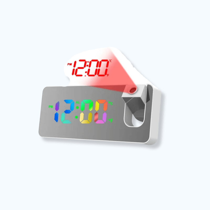 Réveil projecteur USB