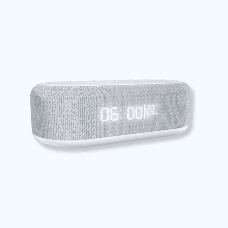 Réveil connecté avec chargeur induction