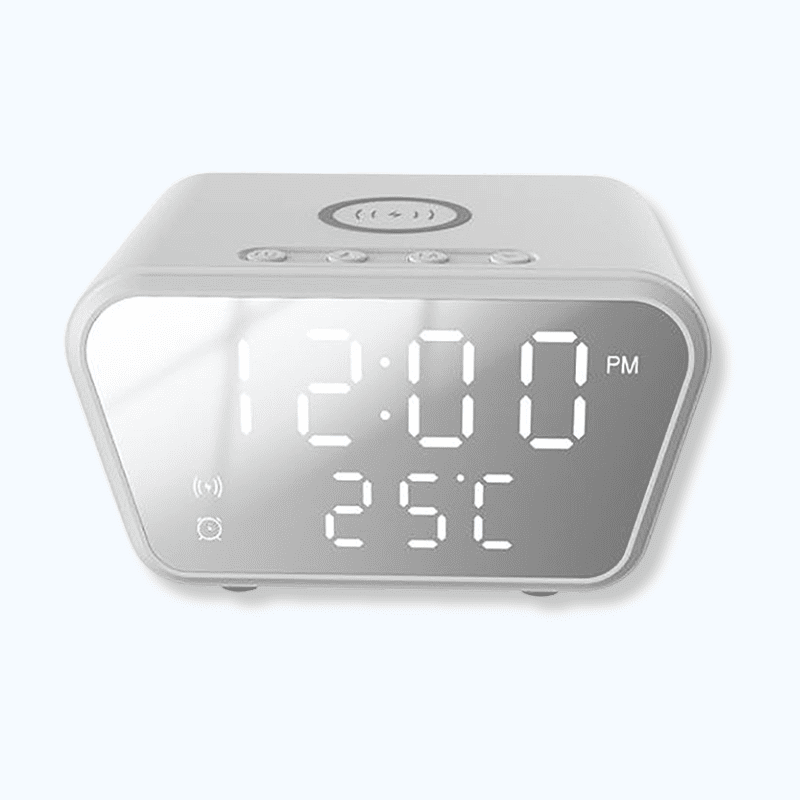 Réveil connecté chargeur induction