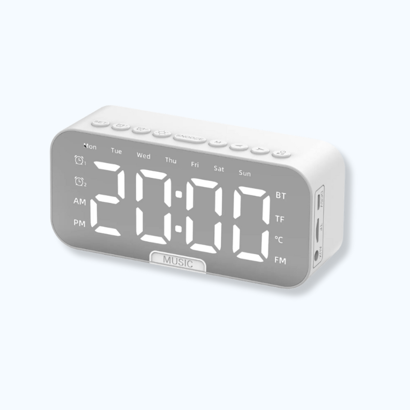 Réveil connecté avec portable