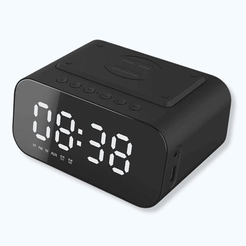 Radio réveil chargeur induction