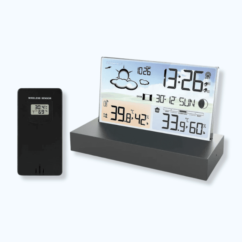 Réveil intelligent station météo
