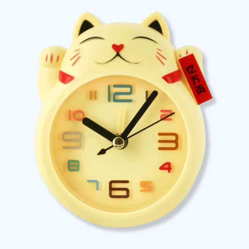 Réveil chat pour enfant