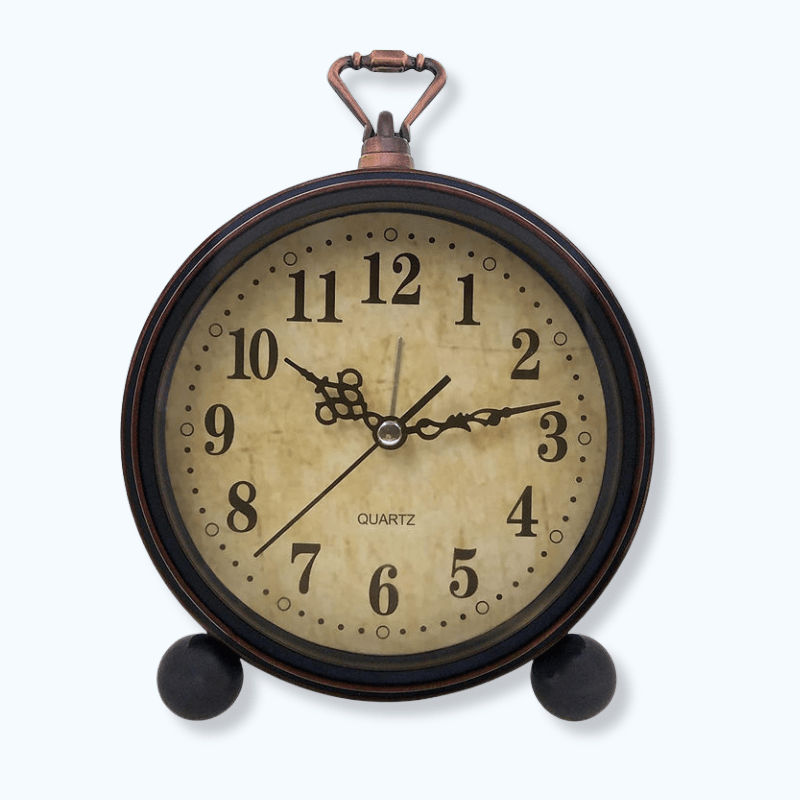 Réveil vintage horloge