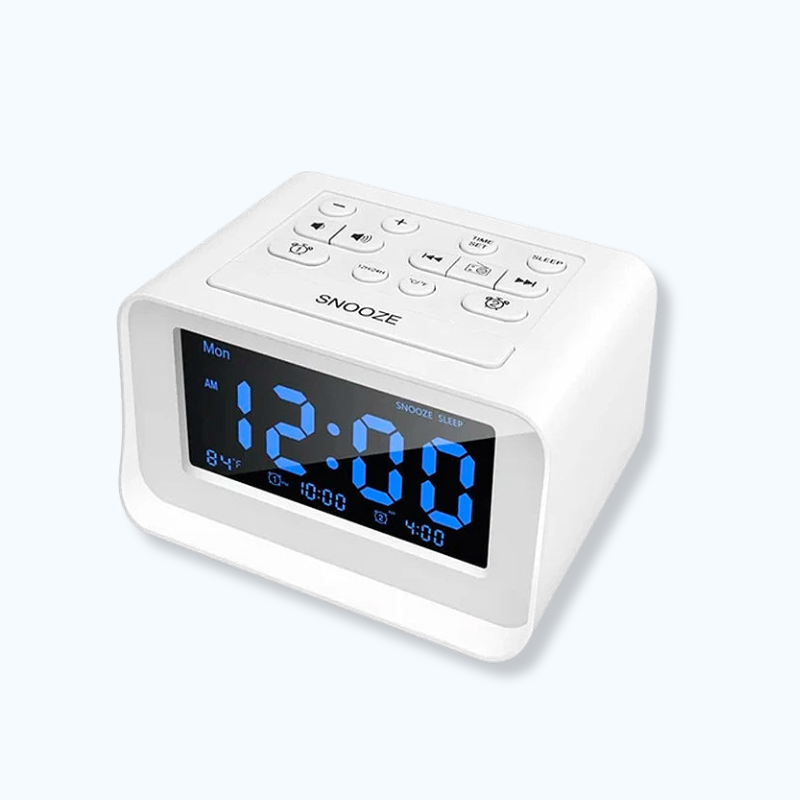 Réveil digital avec radio