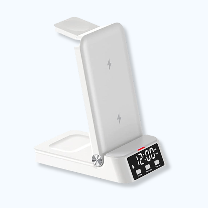 Réveil chargeur induction Iphone et Samsung