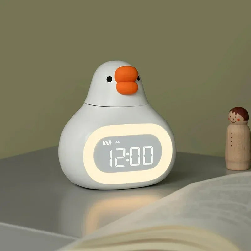 Réveil enfant veilleuse canard