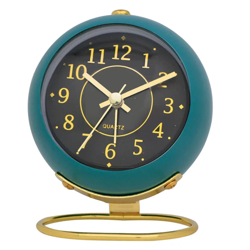 Réveil analogique design rond