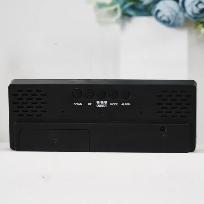 Réveil numérique USB rectangle