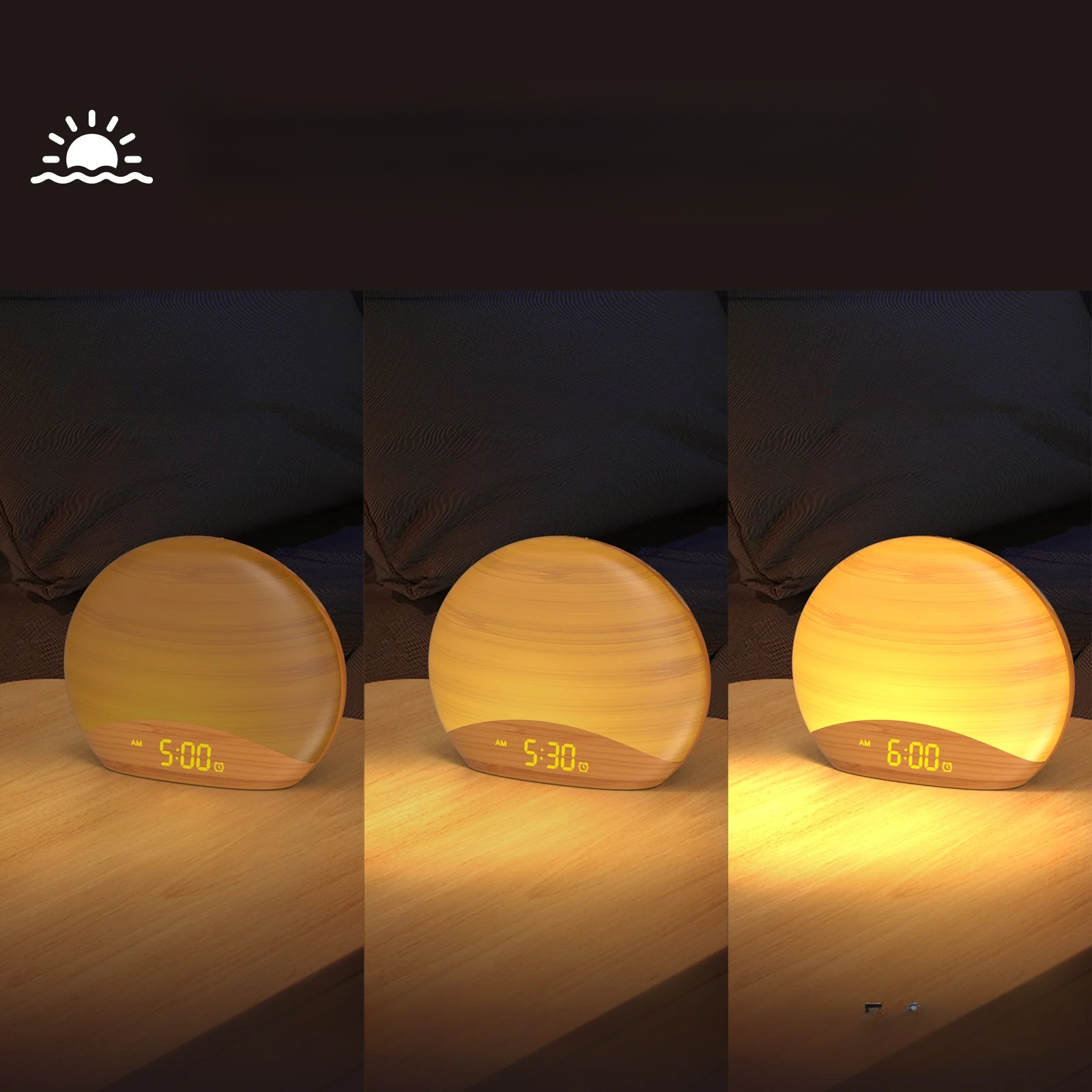 Led Réveil Numérique Horloge De Bureau Snooze Dimmable 12-24 Double Led Réveil Numérique Horloge De Bureau Snooze Dimmable 12-24 Double