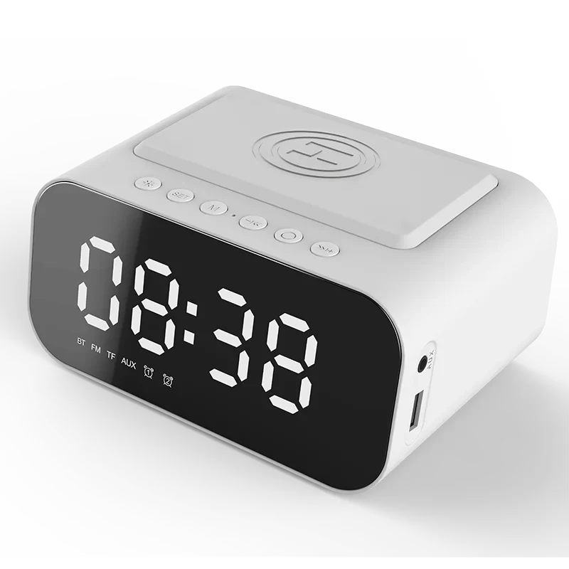 Radio réveil chargeur induction