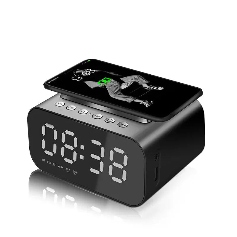Radio réveil chargeur induction