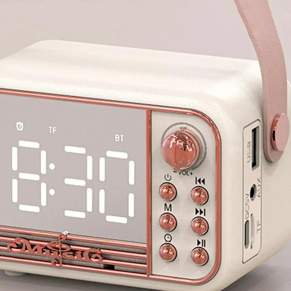 Réveil connecté enfant vintage