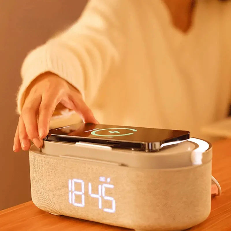 Radio réveil connecté lumière