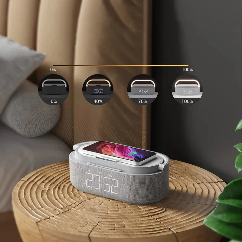 Radio réveil connecté lumière