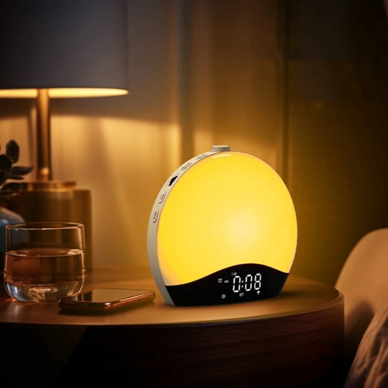 Radio réveil connecté lumineux
