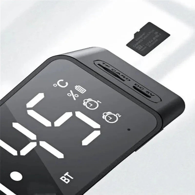 Radio réveil connecté rechargeable usb