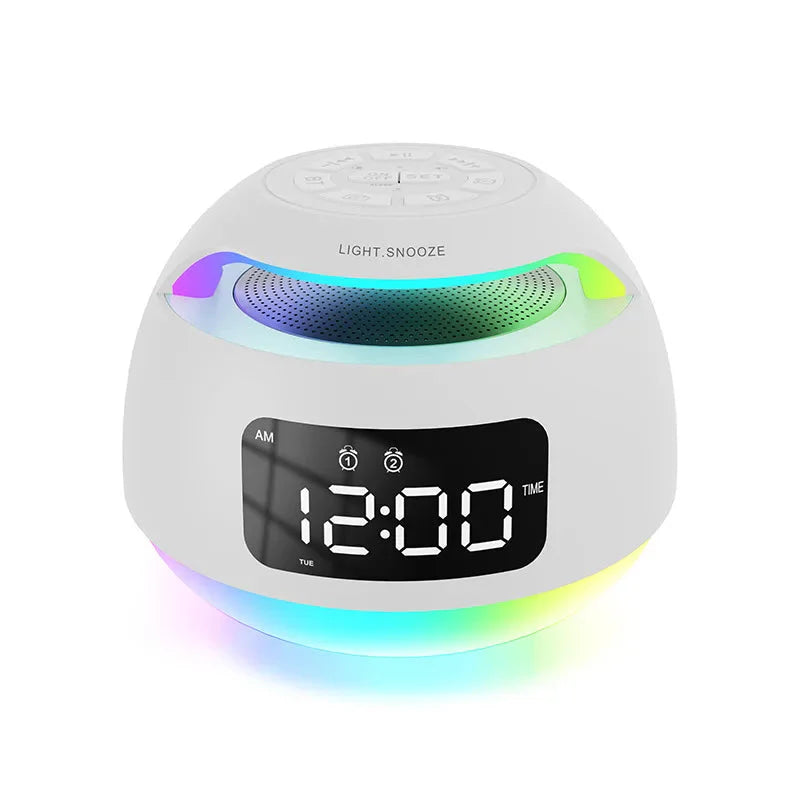 Radio réveil lumineux bluetooth