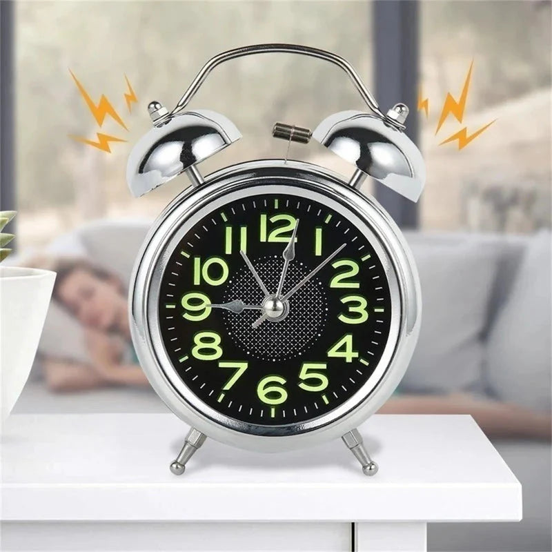 Réveil à pile avec chiffre lumineux