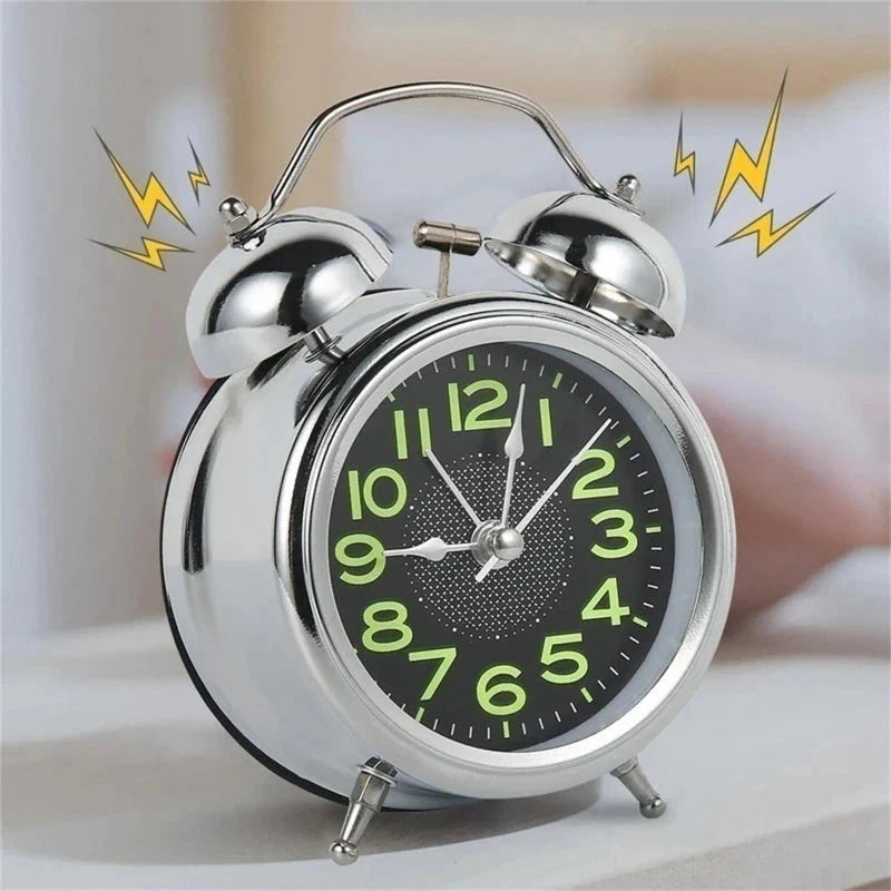 Réveil à pile avec chiffre lumineux