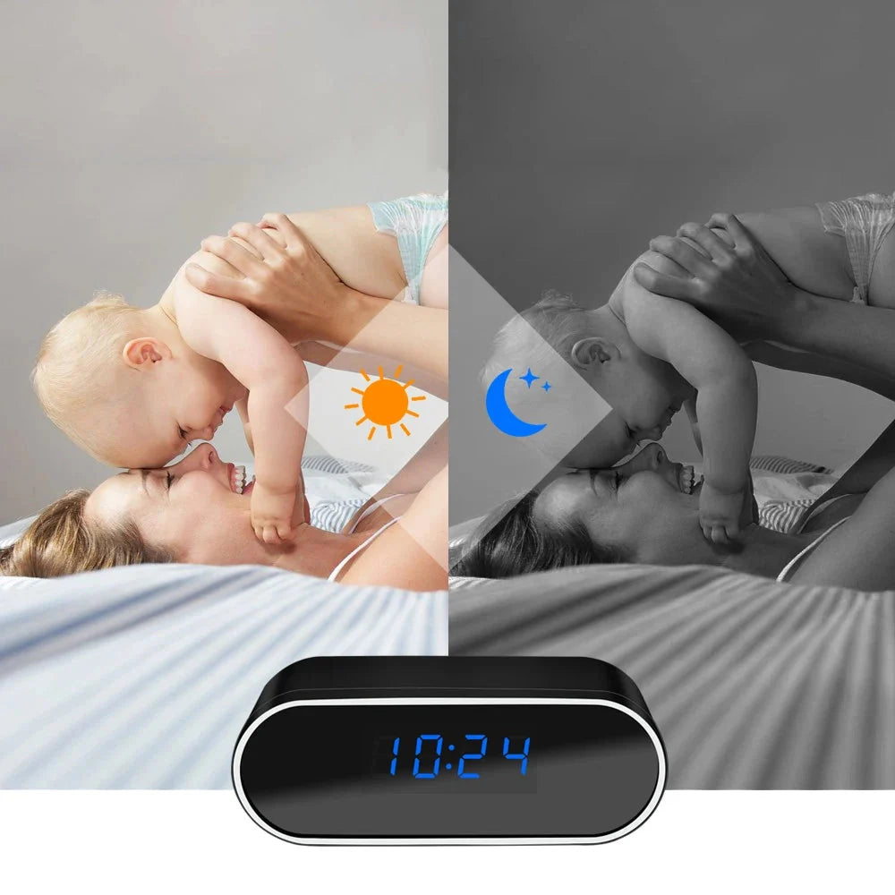 Réveil caméra espion HD