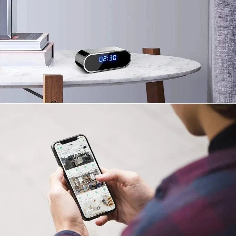 Réveil caméra espion HD