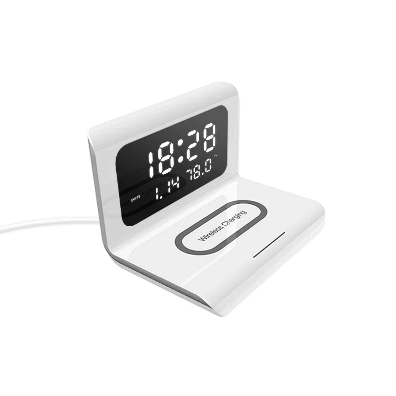 Réveil chargeur à induction Apple et Samsung