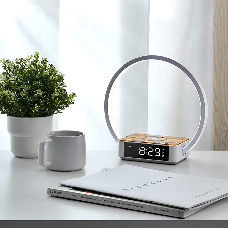Réveil chargeur induction design