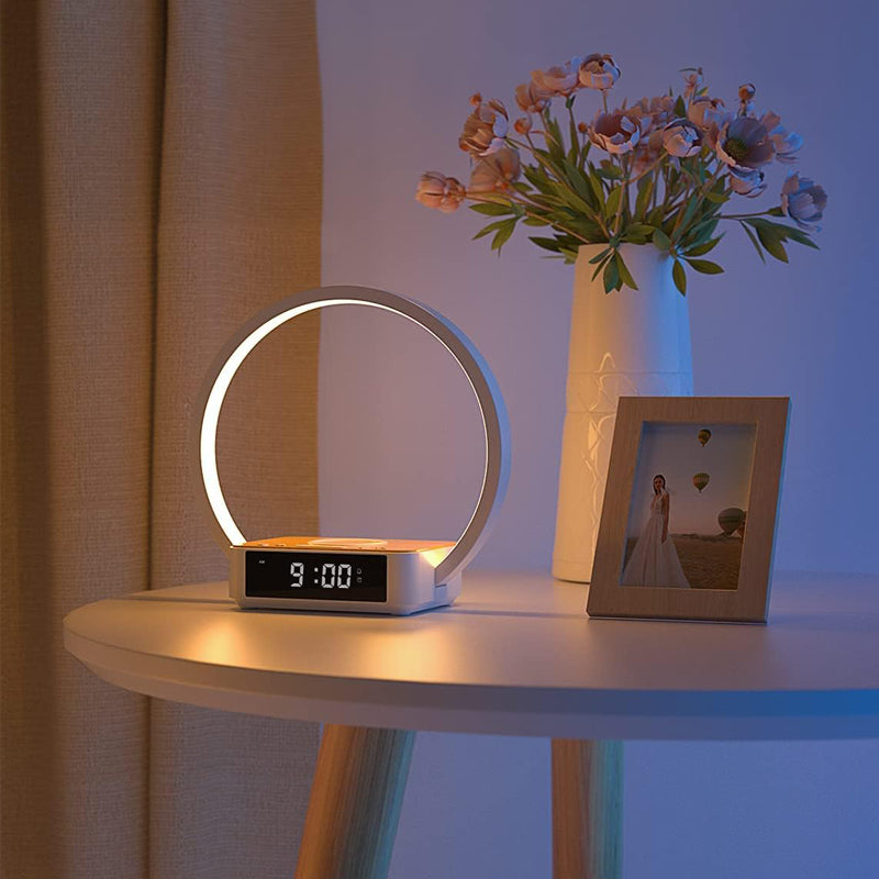 Réveil chargeur induction design