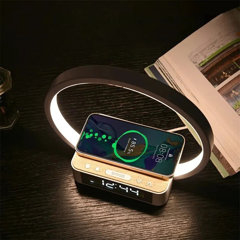 Réveil chargeur induction design