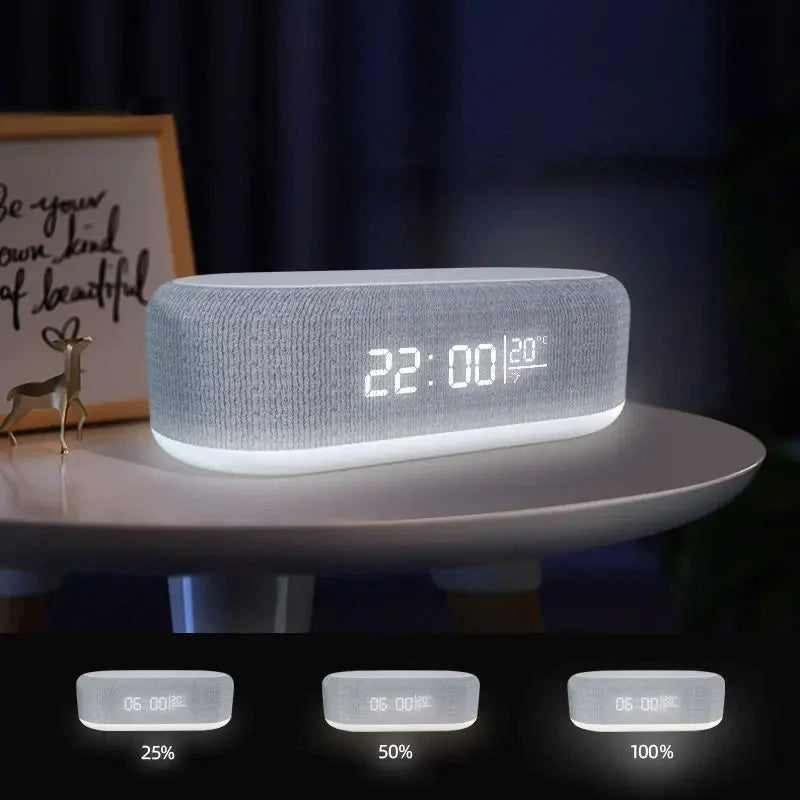 Réveil connecté avec chargeur induction