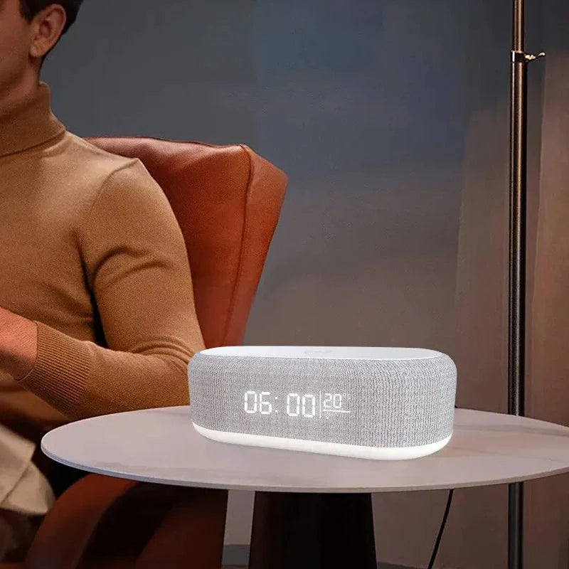 Réveil connecté avec chargeur induction