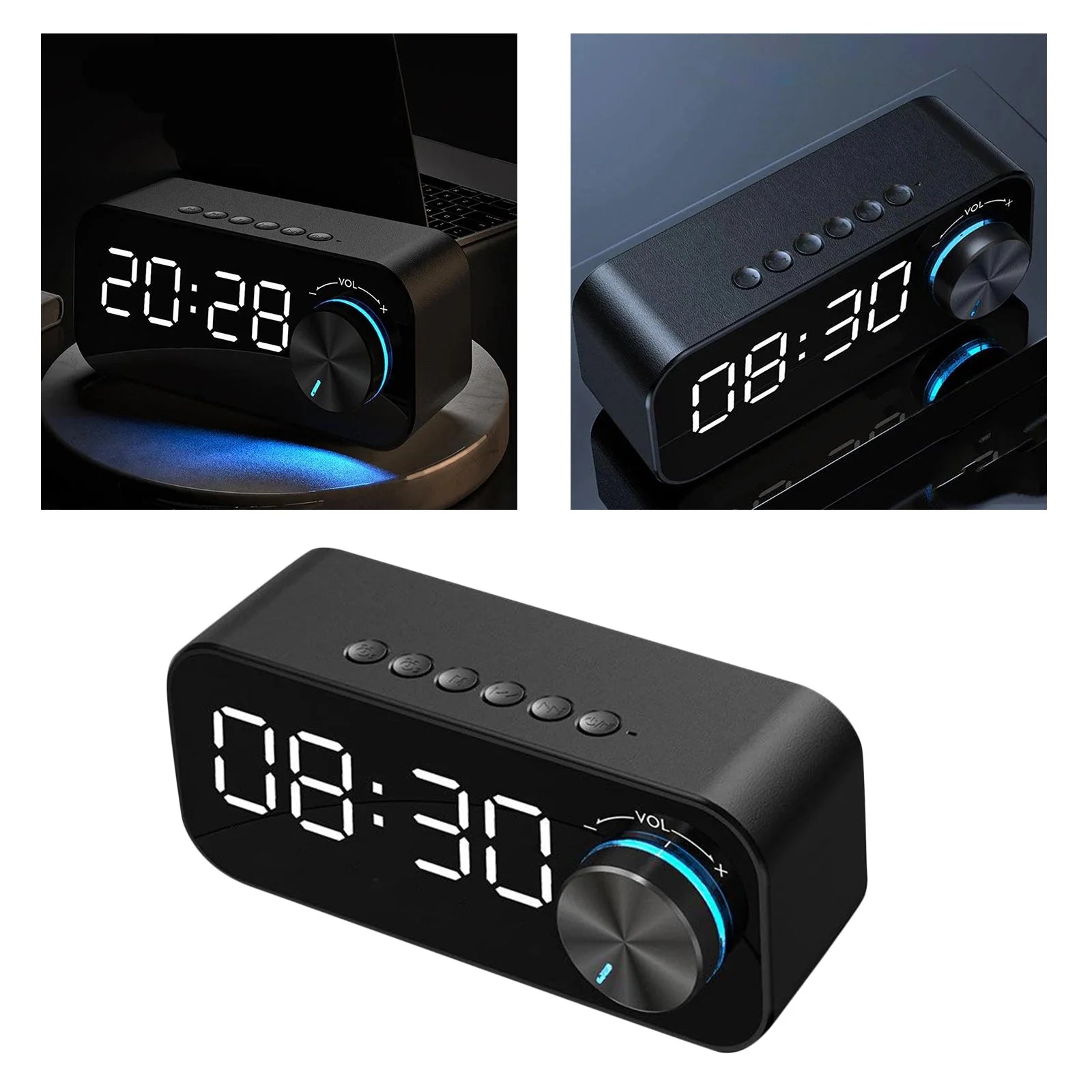 Réveil connecté bluetooth LED