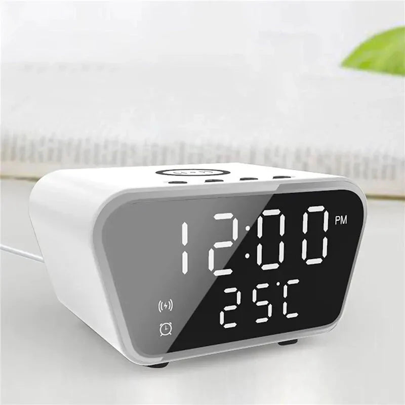 Réveil connecté chargeur induction