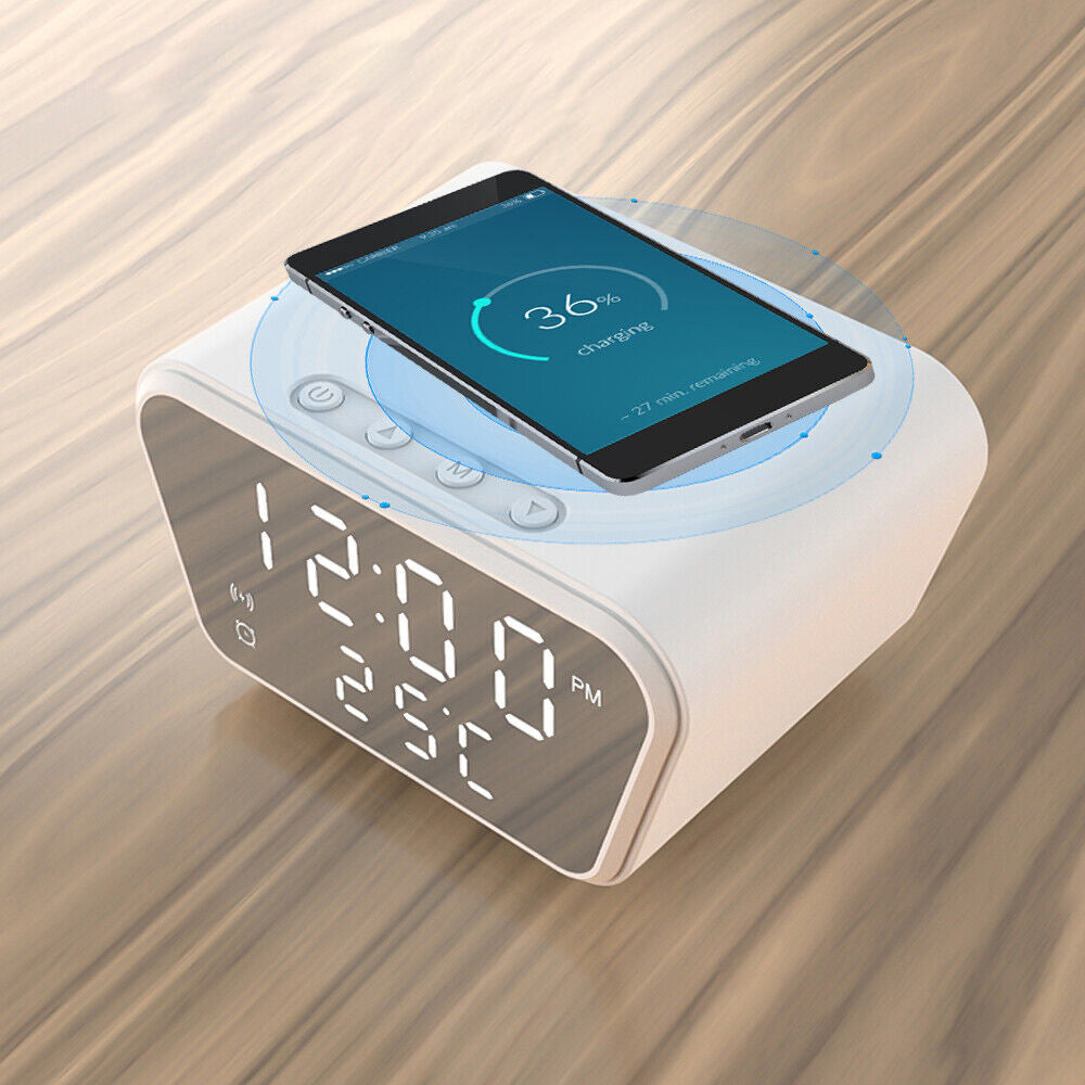 Réveil connecté chargeur induction