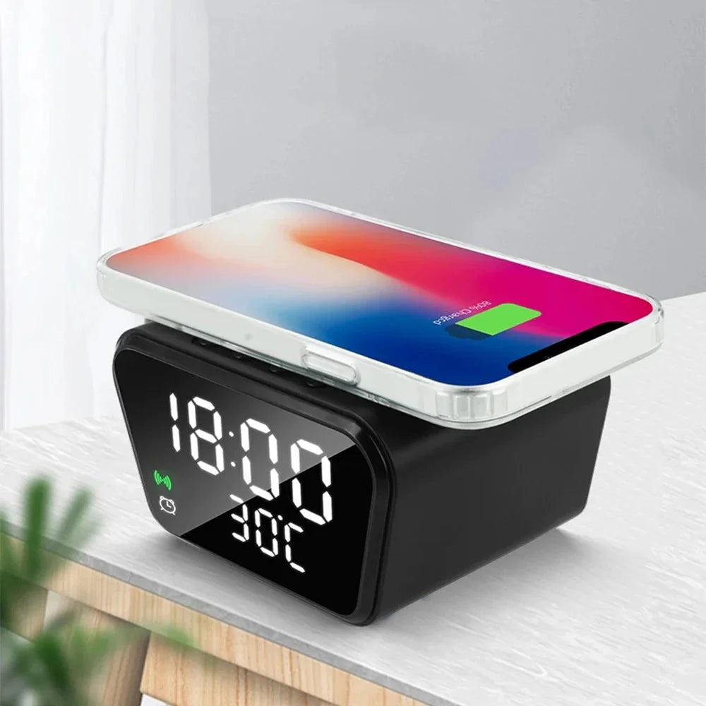 Réveil connecté chargeur