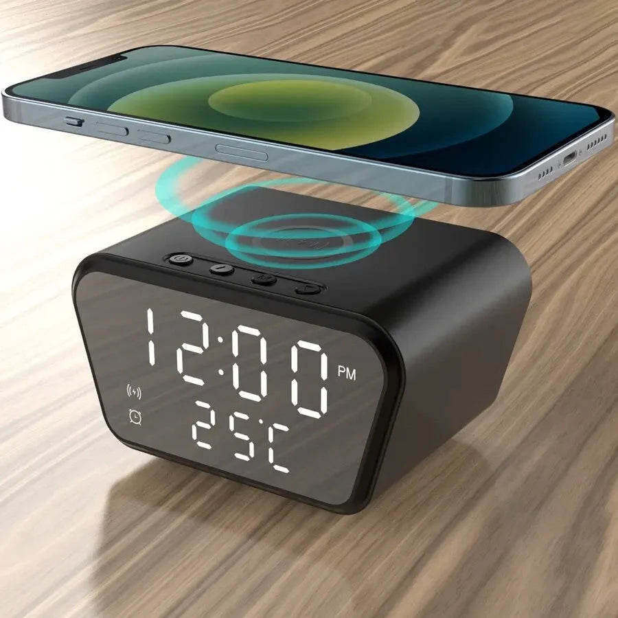 Réveil connecté chargeur